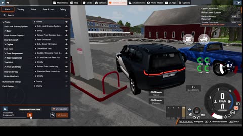 Testing maps w/ the best SUV in Beam NG