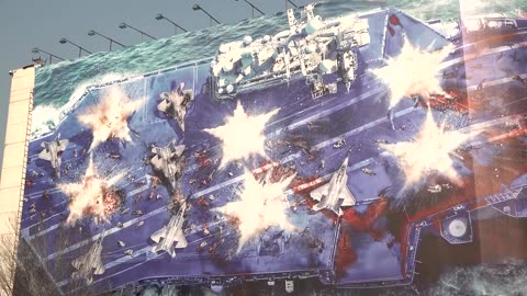 'You'll reap the whirlwind' - Tehran mural warns US against strike