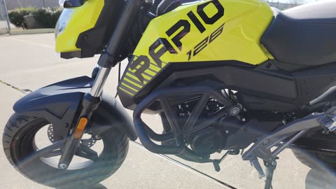 2023 CFMOTO PAPIO 126 WITH CRASH GUARDS WALK-AROUND