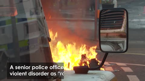 Ballymena Riots Shocking Footage of Police Clashes in Northern Ireland