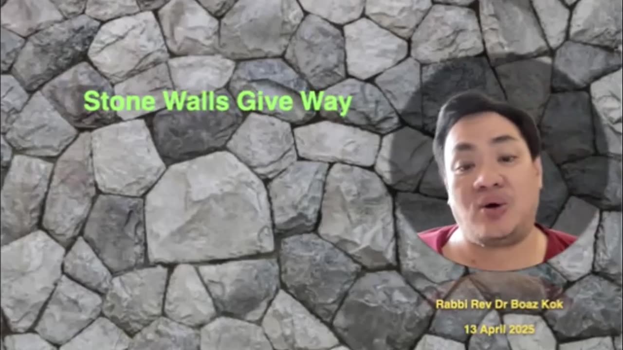 Devotional 365 - Stone Walls Give Away!