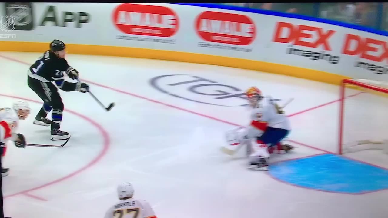 TBL C #21 Brayden Point 🥅(42)🏒Snap-Shot Goal