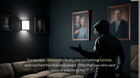 "Jesus Is Watching . Burglar vs. Talking Parrot 🦜😂 Burglar's Shock!"