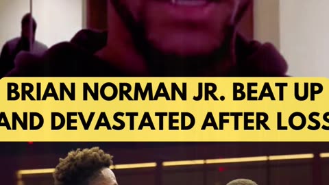 Brian Norman Jr is going to cry on the Plane ride home.