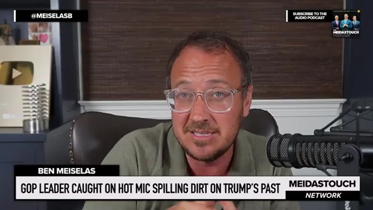 GOP Leader CAUGHT on Hot Mic SPILLING DIRT on Trump’s PAST