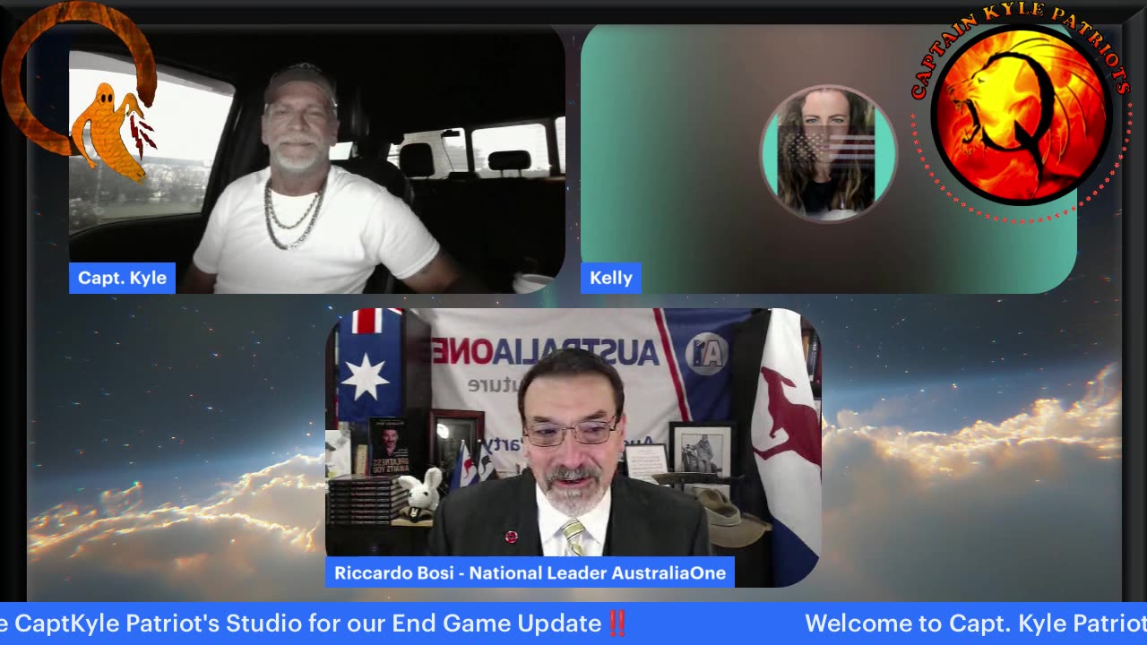 LTC Riccardo Bosi join Capt Kyle & Kelly for our biweekly update