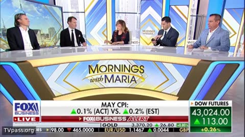Mornings With Maria Part 2 | Fox Business | 6/11/2025