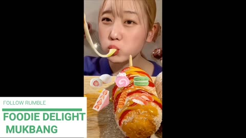 Sushi Mukbang: A Culinary Delight