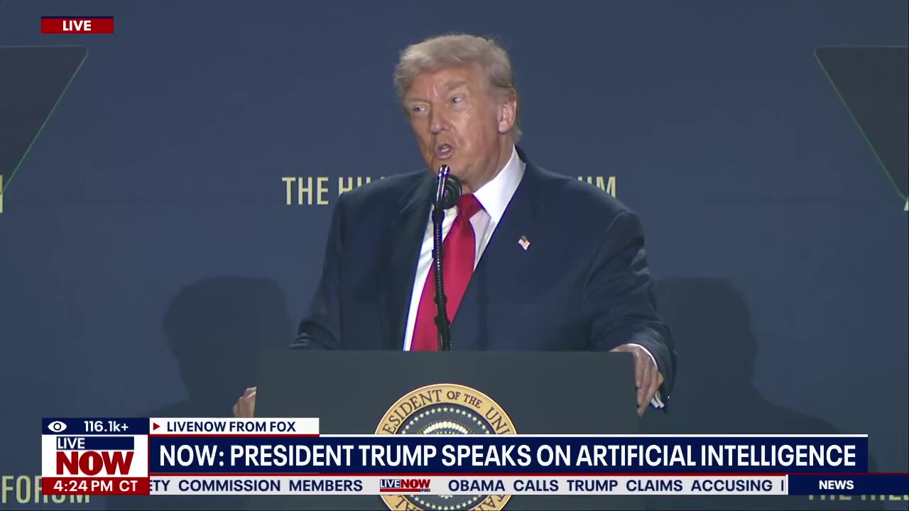 FULL: Trump speaks at AI summit, signs executive orders | LiveNOW from FOX