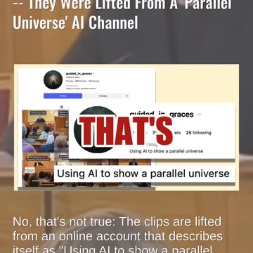 Fact Check: 'Evangelical' Pastors 'Gone Left' Video Clips Are NOT Real -- Lifted From AI Channel