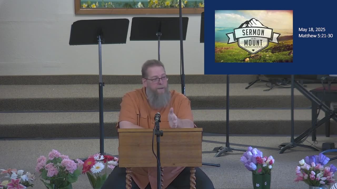 Sunday Service At Moose Creek Baptist Church 5/18/2025