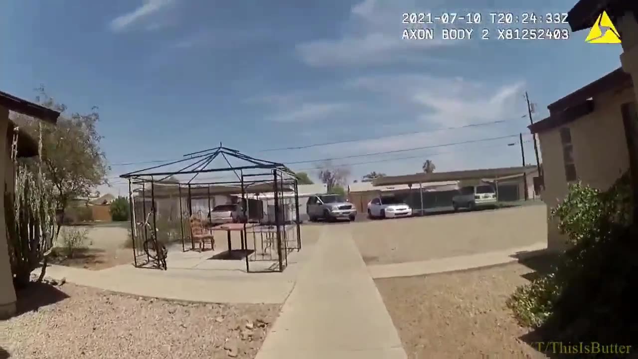 BODYCAM: Officer Ambushed While Confronting Another Suspect, Shots Fired, Manhunt