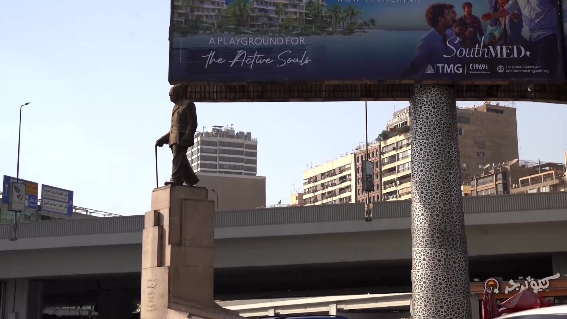 Egypt’s billboard boom strains eyes but raises profits