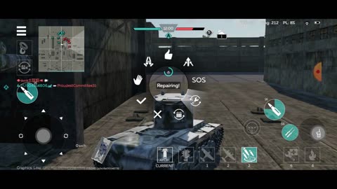 War Thunder Russian tank gameplay - KV2