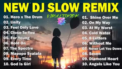 NEW DJ SLOW 2024 TRENDING TIKTOK FULL ALBUM | RELAXING DJ SLOW REMIX 2024 | DJ HERO