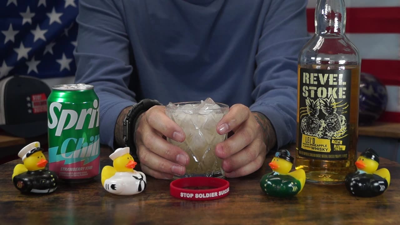 Robert Frank - Revel Stoke Pineapple Whiskey & Sprite Chill Strawberry Kiwi Soda