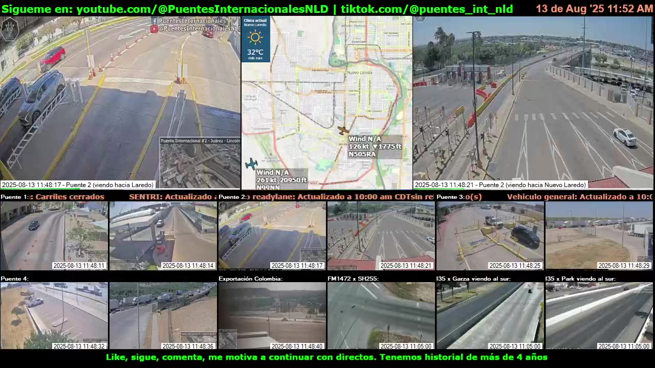 Puentes Internacionales NLD (Youtube / TikTok)