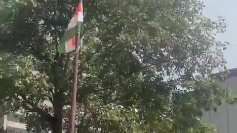 OHIO HAS BEEN OCCUPIED: The Indian flag now flies in front of the Ohio capital building