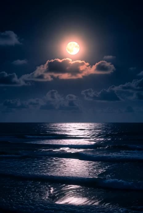 The Moonlit Tide, AI Video