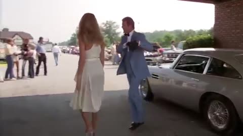 "The Cannonball Run" Starring Burt Reynolds, Roger Moore, Farrah Fawcett and Jackie Chan
