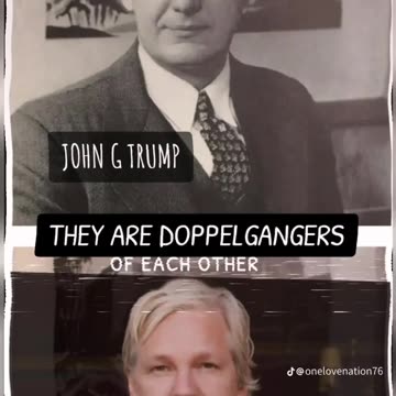 Julian Assange & John G. Trump