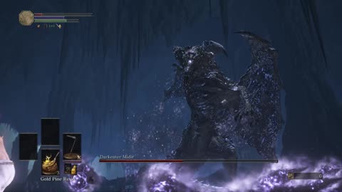 SL1 Darkeater Midir No dragonslayer axe 1 hit taken (Dark Souls 3: The Ringed City)