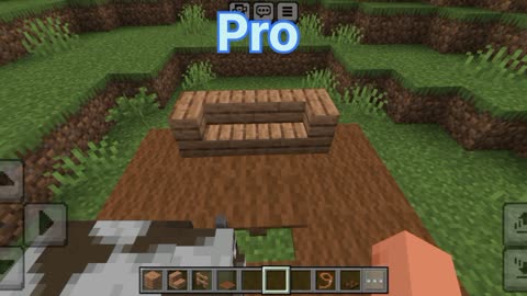 Noob vs Pro vs hacker sofa in Minecraft