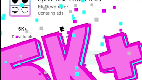 Sprite animation cutter has just reached over 5,000 downloads! 🎉 #spritesheet #libgdx