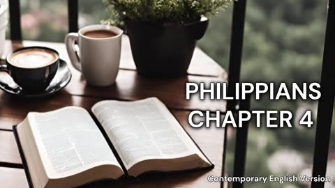 The Book of Philippians Chapter 4 | CEV | Faith | Audiobook | Daily Bible Reading