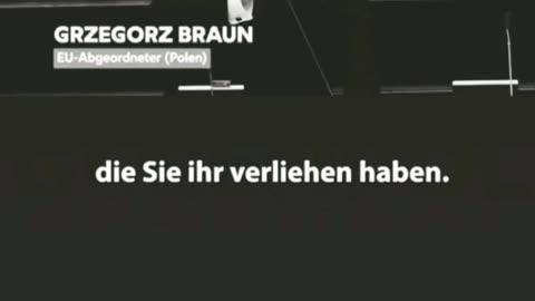 Grzegorz Braun in Brussels