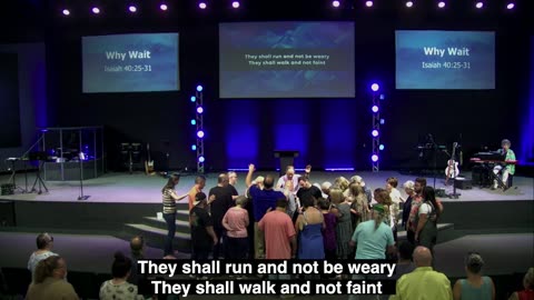 Sunday July 13 2025 – Pastor Chris Fagan – Why Wait