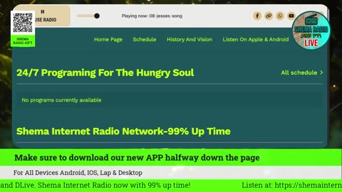 Shema Internet Radio Live Daily Stream