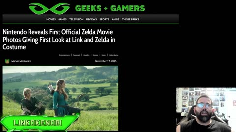 More Pics Of Link And Zelda In Zelda Movie