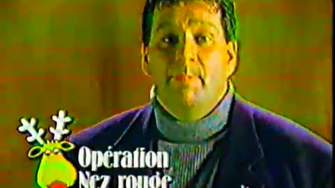 Pub Opération Nez Rouge avec Mario Jean