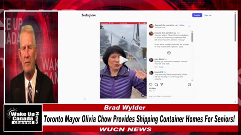 WUCN-Epi#287- Toronto Mayor Olivia Chow Provides Shipping Container Homes For Seniors