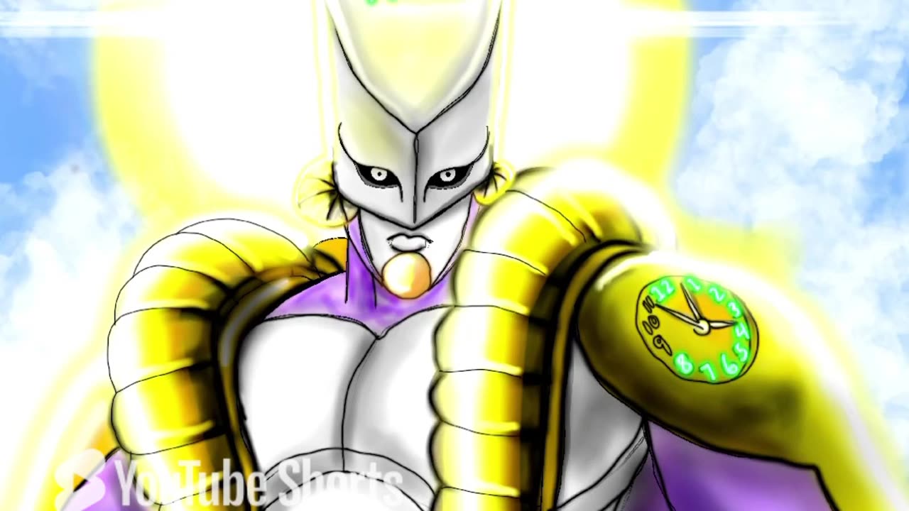 Drawing the world over heaven stand