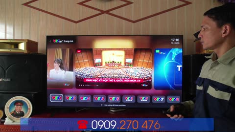 Lắp tivi xiaomi A Pro 55 inches, tại xã Vĩnh An