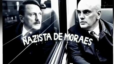 NAZISTA DE MORAES NA FUGA.