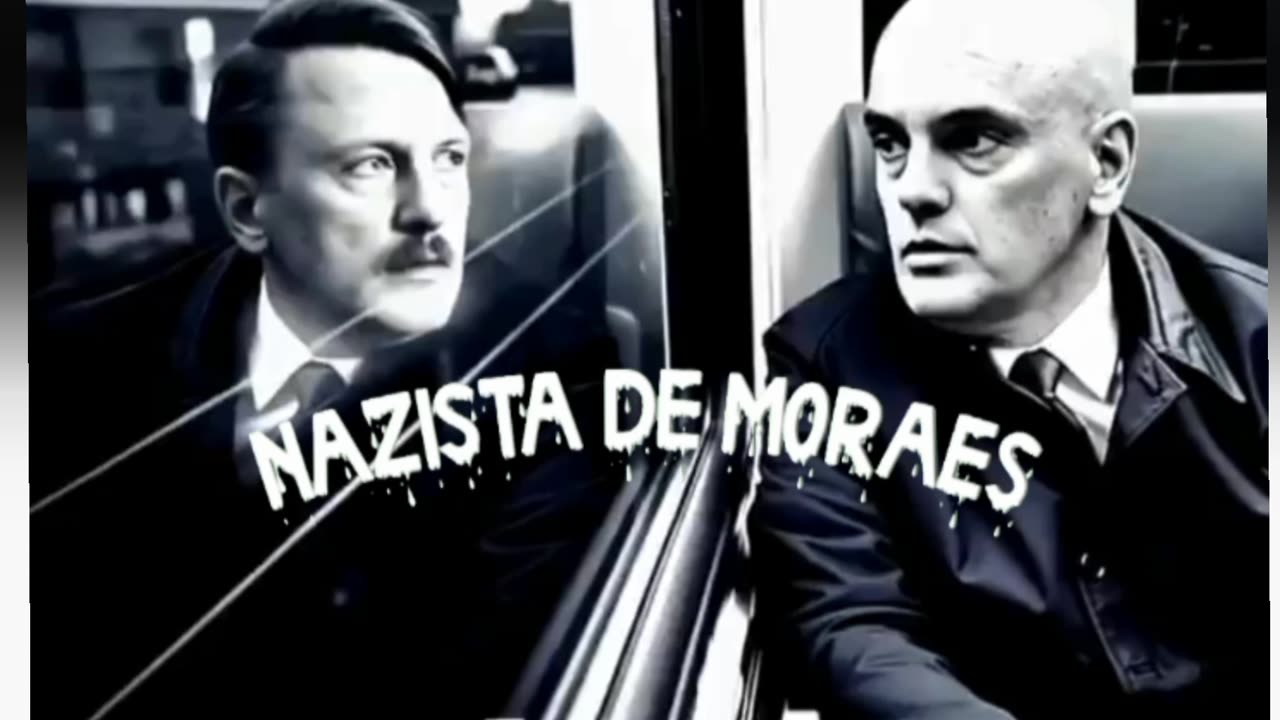 NAZISTA DE MORAES NA FUGA.