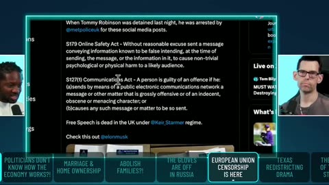 1984 Laws Spark Outrage - Tom Bilyeu #freedomofspeech #onlinesafety #censorship