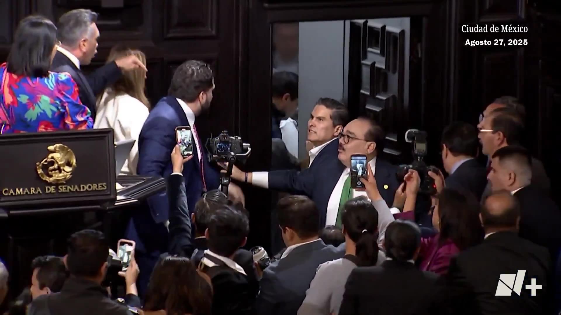 Senators in Mexico engage in fistfight after heated debate over U.S. military intervention