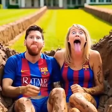 RONALDO AND MESSI PLAYING WITH WATERMELON!!