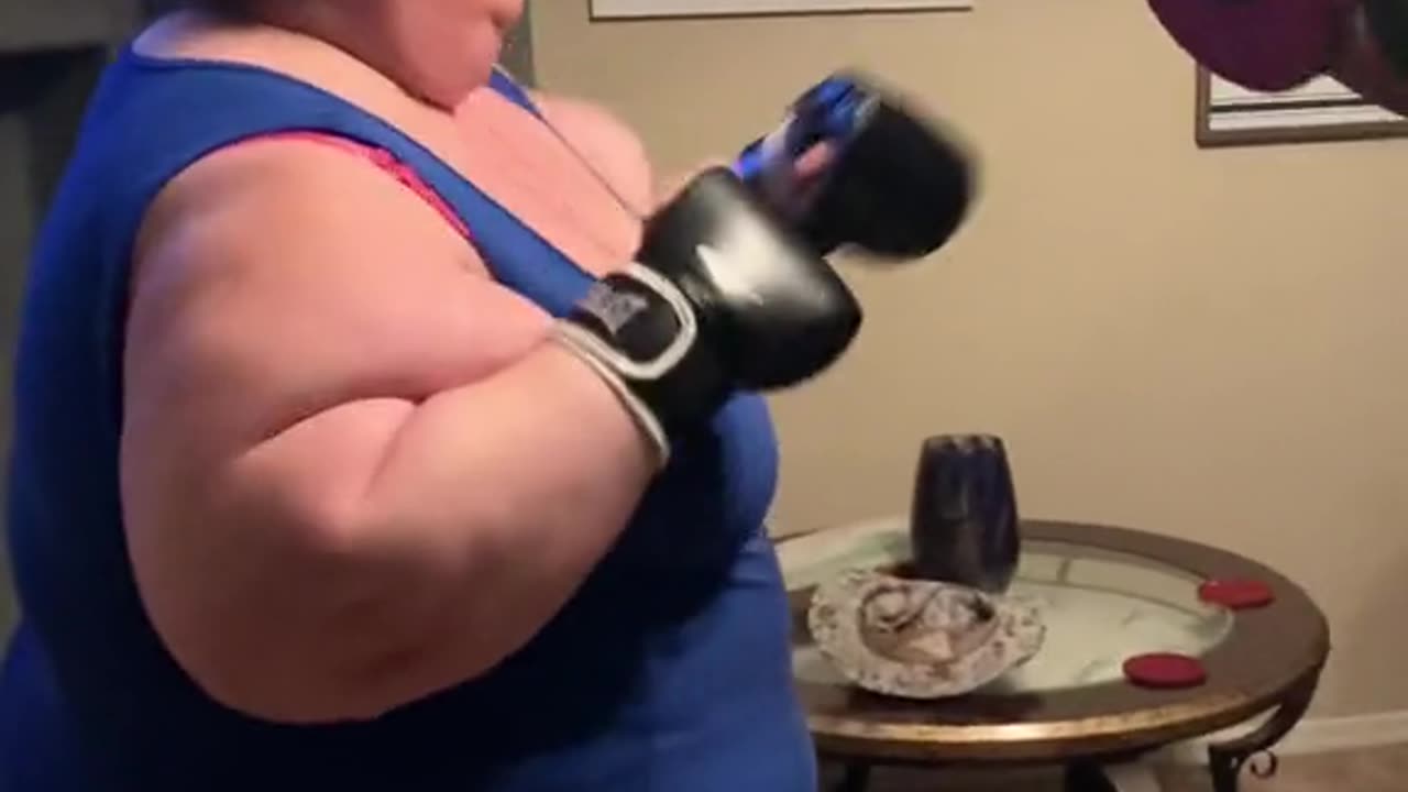 Her consistency for weight loss is admirable