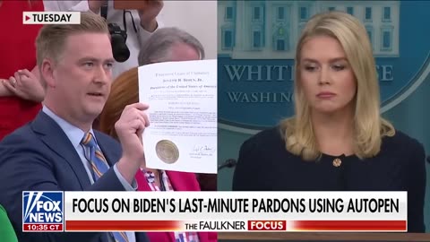 Peter Doocy One Biden pardon looks different from the rest.