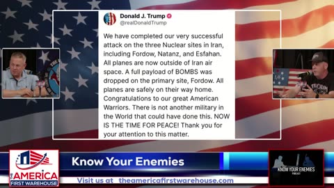Know Your Enemies – Episode 36 “Nuclear Tensions, J6 Truth & American Resistance” Hosted by James Justice & Stephen Ruth