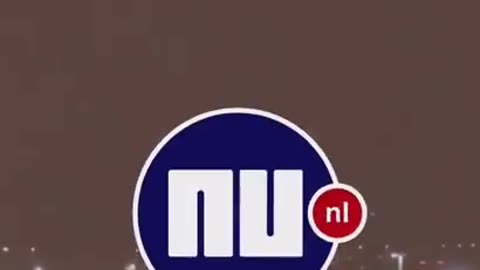 Footage of the huge drone that disrupted the operation of airports in Belgium