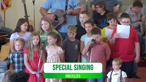 PGBC 8/31/25 Sunday Morning Svc w/ Brother Zach Bell