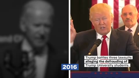 Joe Biden VS Donald Trump Through The Years Joe Biden For President 2020