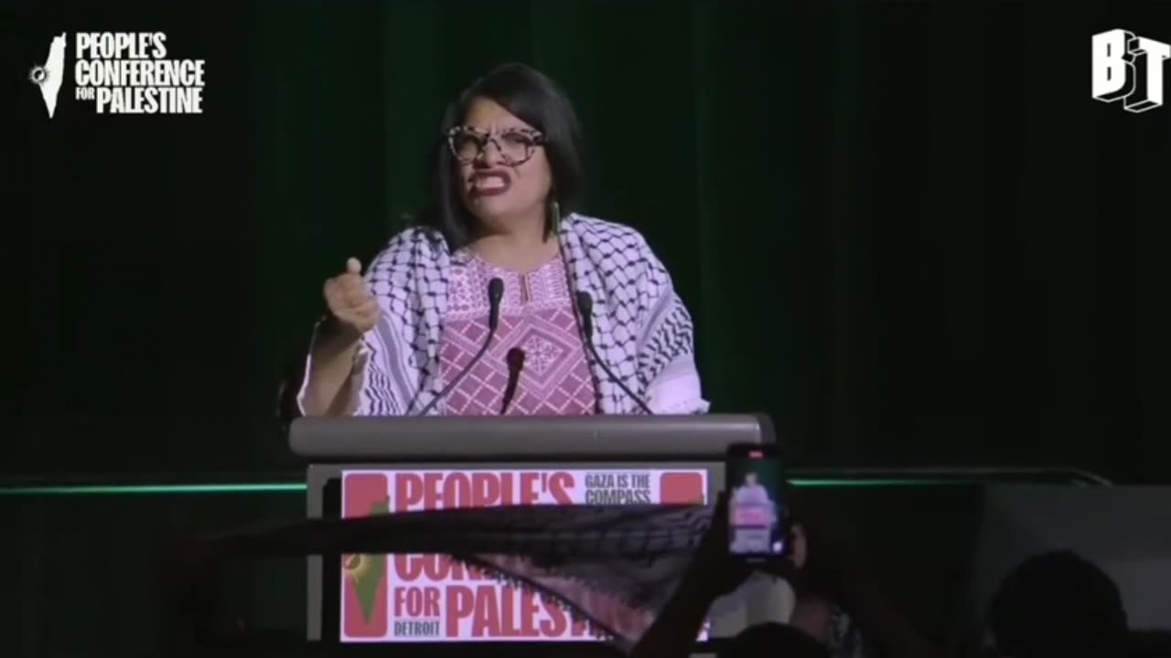 Rep Rashida Tlaib Shits on America