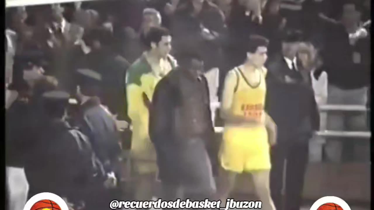 "Elosua León VS Philips Milan" COPA KORAC'93